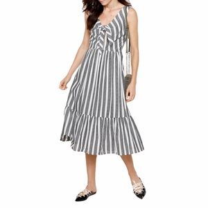 NWT Heartloom Justine Midi Striped Dress, L